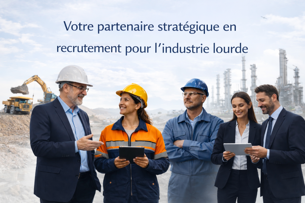 Votre partenaire stratégique en recrutement pour l’industrie lourde