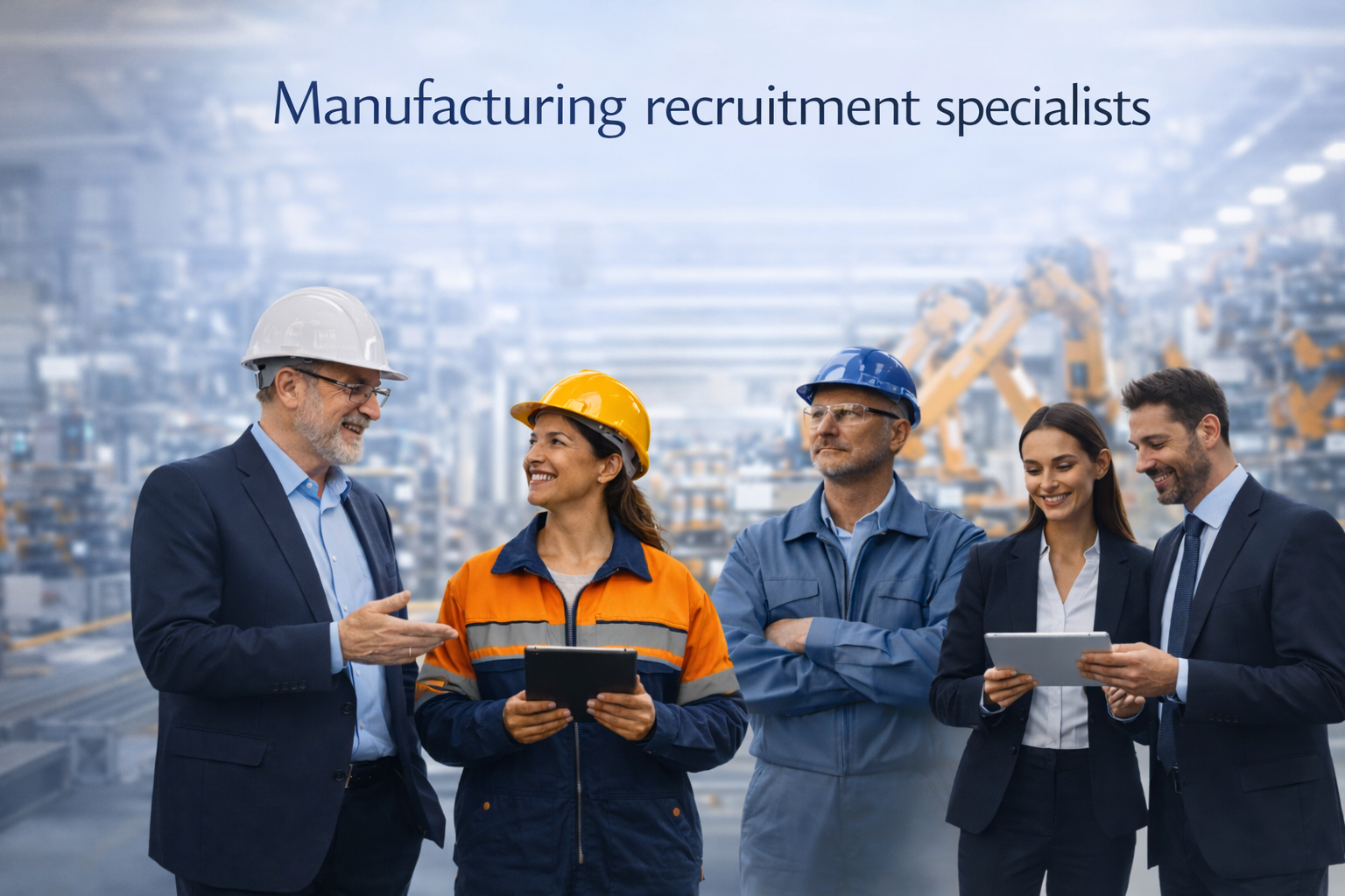 our recruitment process for manufacturing in english