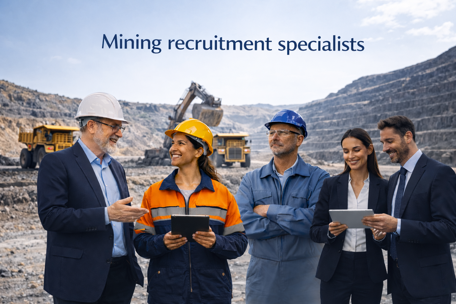 our recruitment process for mining in english