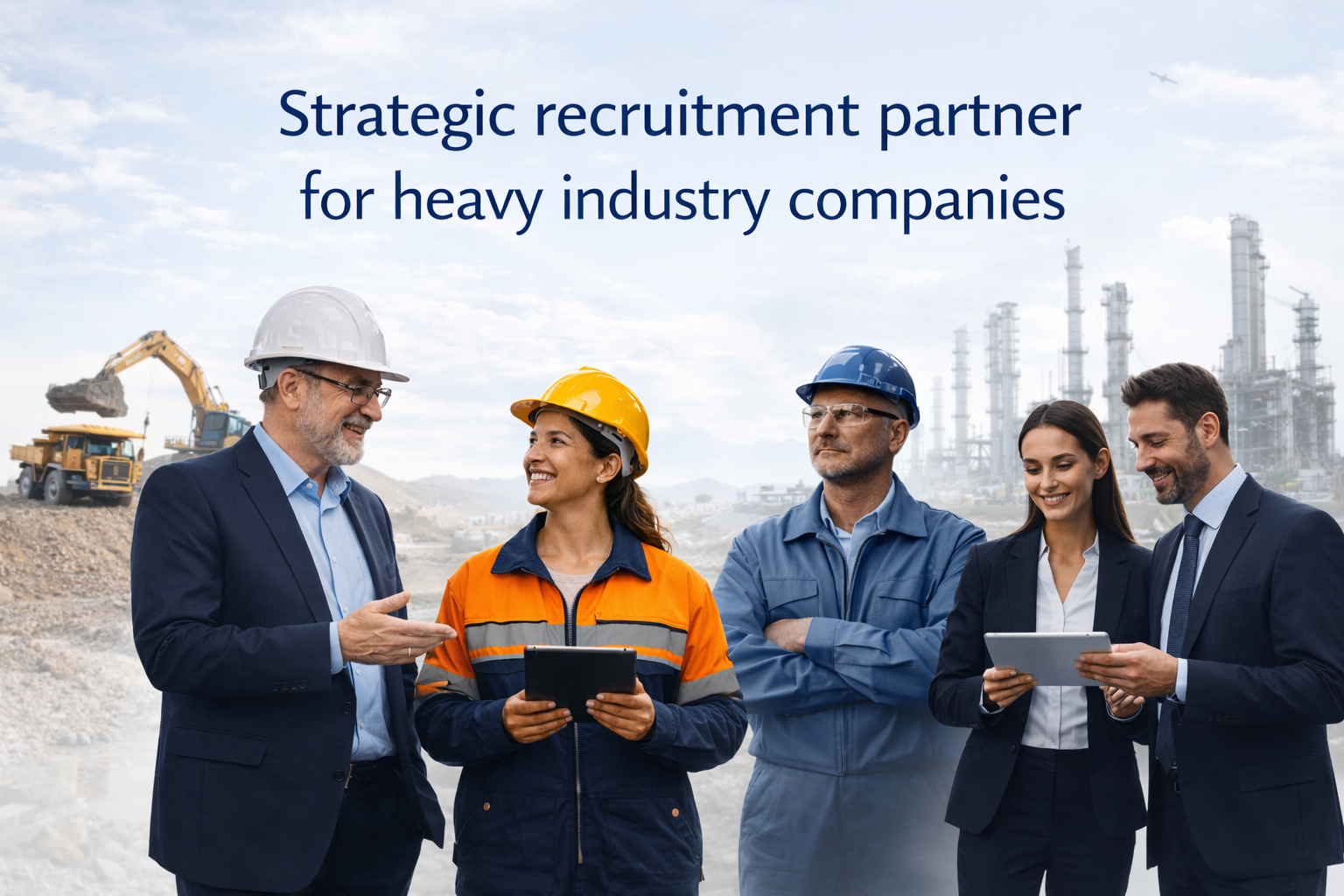 roles we fill in heavy industry in English